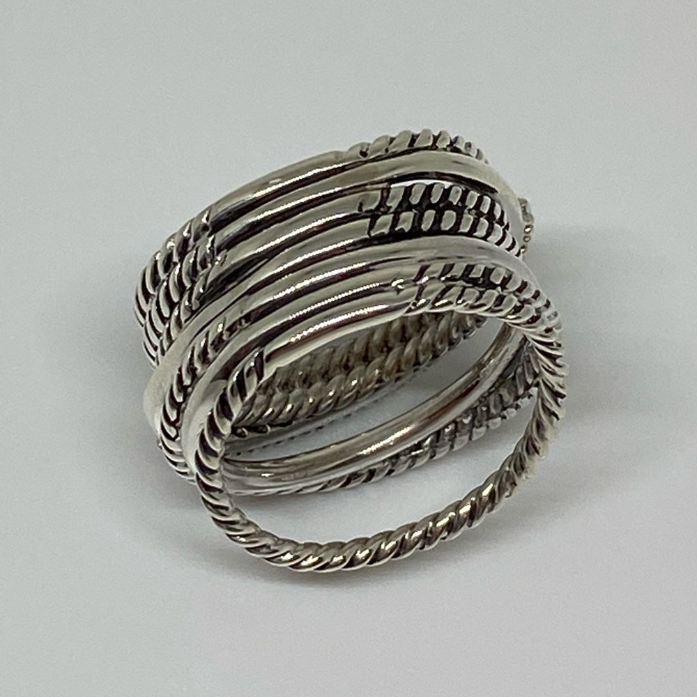 DAVID YURMAN Sterling Silver 925 Crossover - Picture 4 of 9